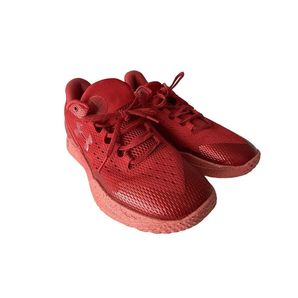 Under Armour Curry 2 Low FloTro Davidson Red Basketball Shoes Men's Size 13
